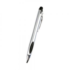 BOLIGRAFO DE PLASTICO CON GRIP Y TOUCH personalizada
